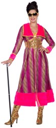 Damesjas Pimp Madam Pink-Goud