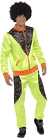 Retro Trainingspak Neon Groen voor heren