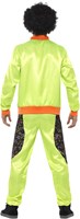 Retro Trainingspak Neon Groen voor heren (achterkant)