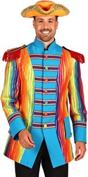 Carnavalsjas Heren Rainbow Gold