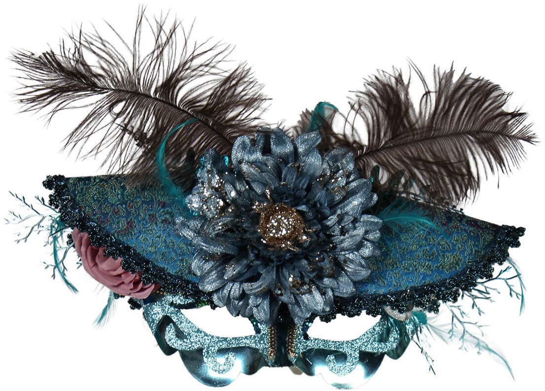 oogmasker-venetian-flower-turquoise-kopen