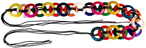 Hippie Riem met Gekleurde Ringen