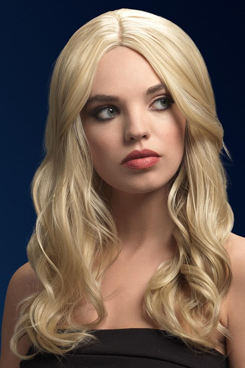 Fever Pruik Khloe Luxe Donkerblond