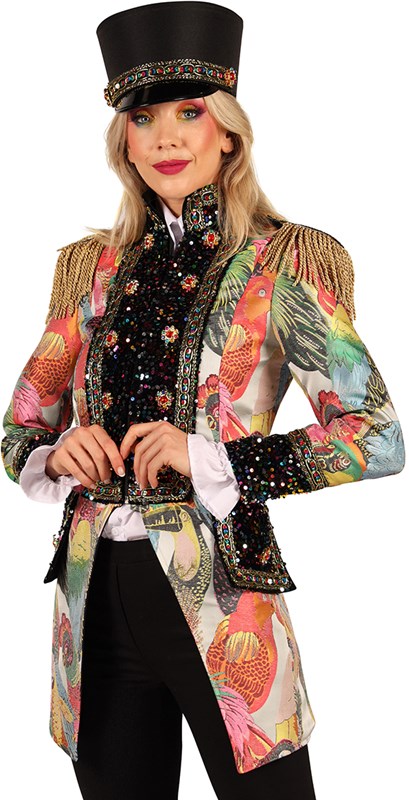 Carnavalsjas Dames Color Birds (2)