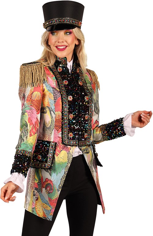 Carnavalsjas Dames Color Birds (3)