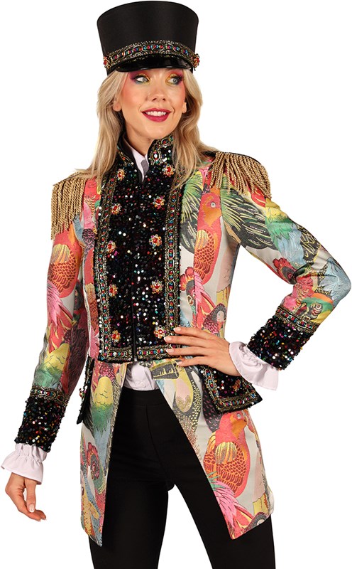 Carnavalsjas Dames Color Birds (4)