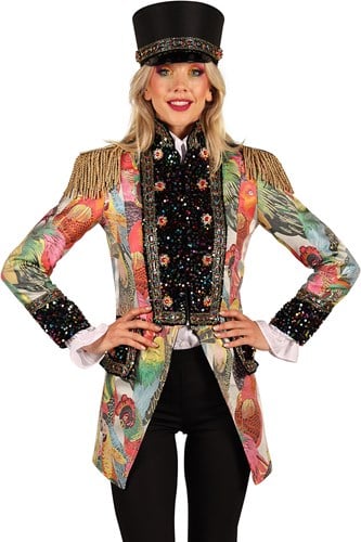 Carnavalsjas Dames Color Birds