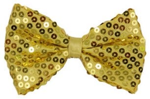 Strik Pailletten Goud