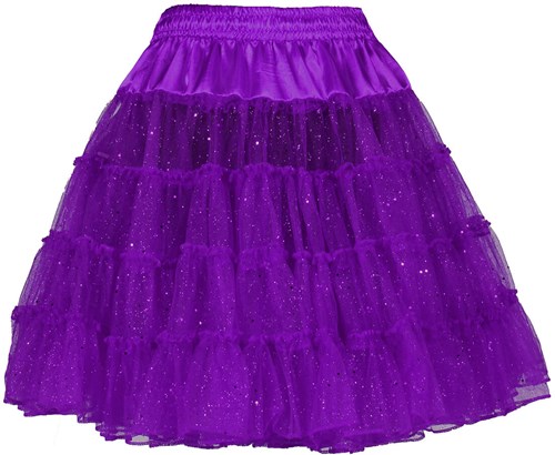Glitter Petticoat Luxe Paars
