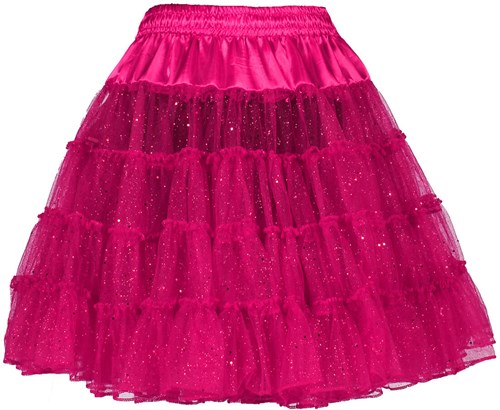 Glitter Petticoat Luxe Pink