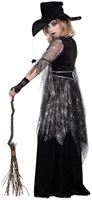 Heksenjurk Spider Witch voor dames (zijkant)