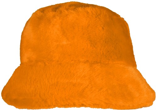 Bucket Hat Bont Oranje