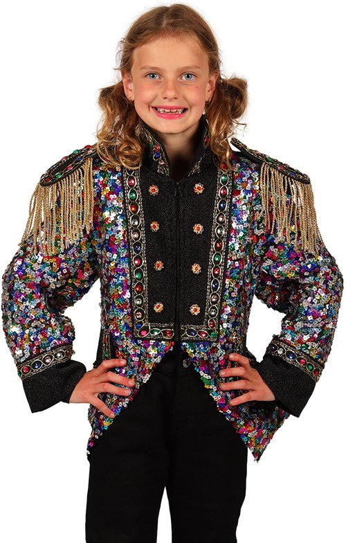 Carnavalsjas Kind Sequinmaster Luxe (2)