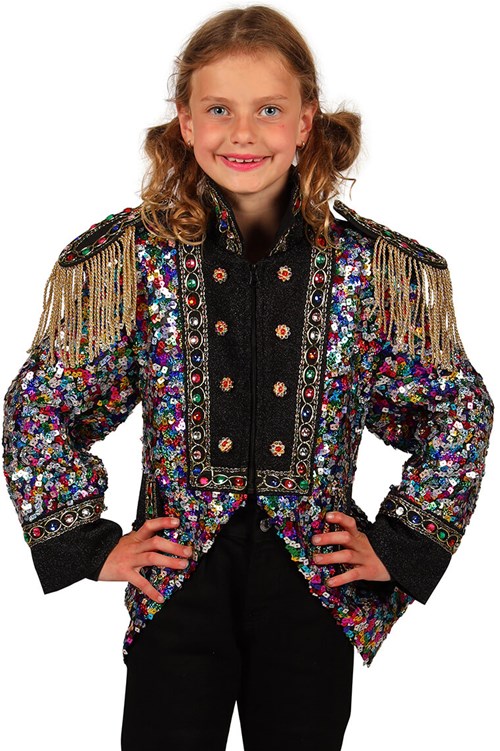 Carnavalsjas Kind Sequinmaster Luxe