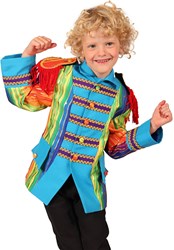 Carnavalsjas Kind Rainbow Gold