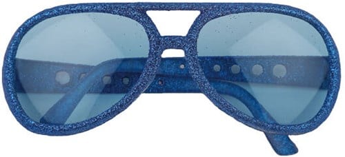 Discobril Glitter Elvis Blauw