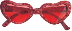 Discobril Hearts Glitter Rood