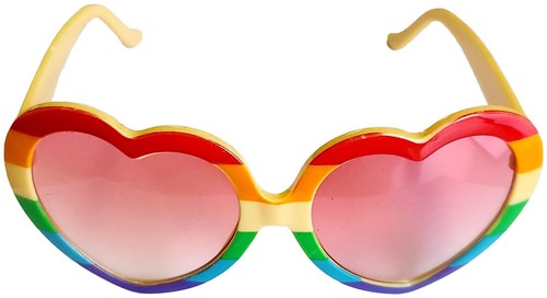 Hartjes Bril Regenboog Rainbow