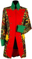 Carnavalsjas Dames Rood-Geel-Groen