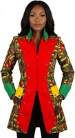 Carnavalsjas Dames Rood-Geel-Groen