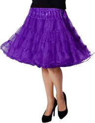 Petticoat Paars 3 Laags Luxe
