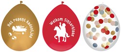 Ballonnen Sint & Co. 30cm - 6st