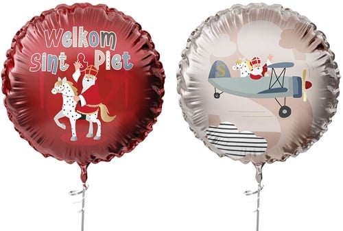 Folieballon Sint & Co. (45cm)
