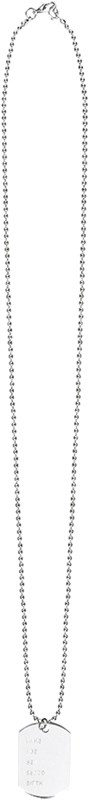Leger Ketting met Naamplaatje (Dog Tag)-2