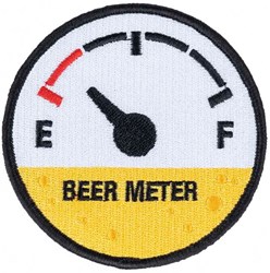 Embleem Bier Meter