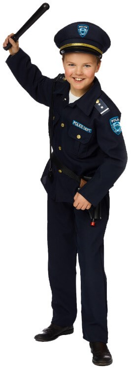 Politiepak met pet voor kinderen (2)