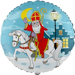 Sinterklaas Folieballon Maneschijn (45cm)