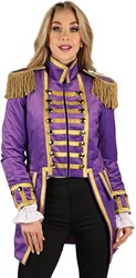 Carnavalsjas Dames Paars-Goud