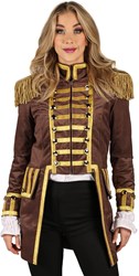 Carnavalsjas Dames Bruin-Goud