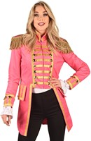 Carnavalsjas Dames Roze-Goud (1)