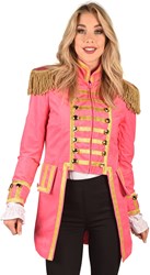 Carnavalsjas Dames Roze-Goud