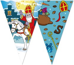 Sinterklaas Vlaggenlijn Maneschijn - 10m