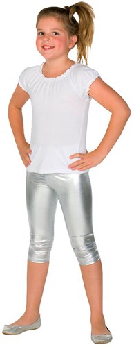 Legging 3 kwart Luxe KIDS Zilver