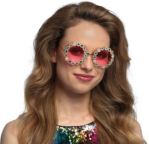 Hippie Bril met Diamanten