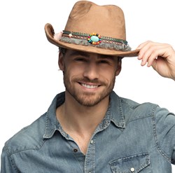 Festival Cowboyhoed Bruin