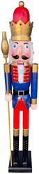 De Notenkraker Decoratie Blauw - 180x60cm
