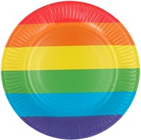 Regenboog Borden Pride (8st)