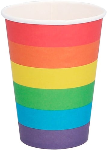 Regenboog Bekers Pride (8st)