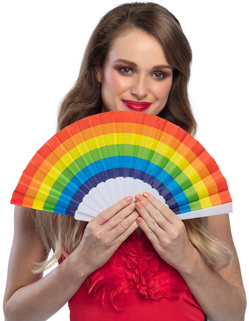 Regenboog Waaier Pride (voorbeeld 1)