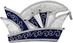 Prinsensteek Luxe Blauw-Zilver