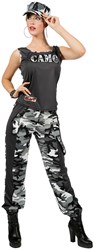 Leger Kostuum Camouflage Urban voor dames