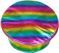 Regenboog Pet Metallic Studs & Diamants (achterkant)