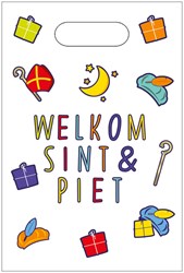Feestzakjes Welkom Sint & Piet - 6st