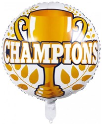 Folieballon Champions - Kampioen (45cm)