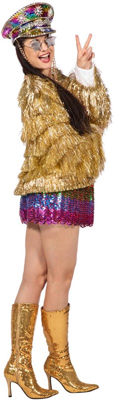 Festival Jasje Goud Tinsel (zijkant)