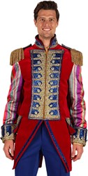 Carnavalsjas Heren Velvet Sensation Rood